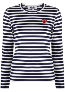 Comme des Garçons horizontal-stripe long-sleeve T-shirt