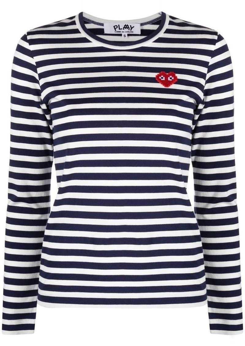 Comme des Garçons horizontal-stripe long-sleeve T-shirt