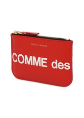 Comme des Garçons Huge Logo Leather Wallet