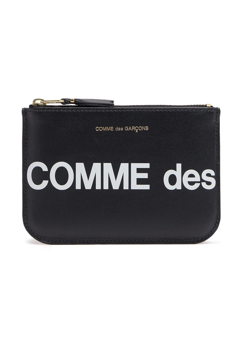 Comme des Garçons Huge Logo Leather Wallet