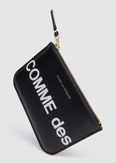 Comme des Garçons Huge Logo Leather Wallet