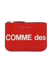 Comme des Garçons Huge Logo Leather Wallet