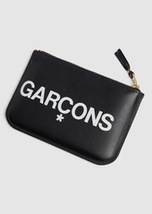 Comme des Garçons Huge Logo Leather Wallet