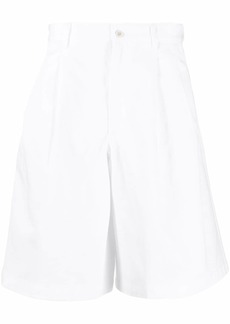 Comme des Garçons knee-length cotton shorts