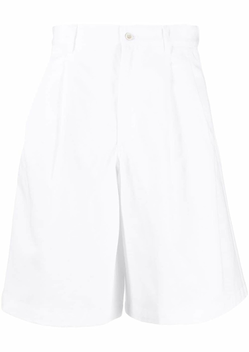 Comme des Garçons knee-length cotton shorts