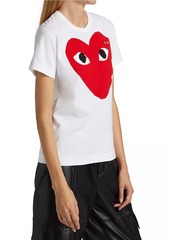 Comme des Garçons Large Heart T-Shirt