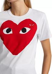 Comme des Garçons Large Heart T-Shirt