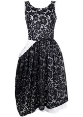 Comme des Garçons layered draped lace dress