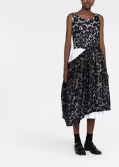 Comme des Garçons layered draped lace dress