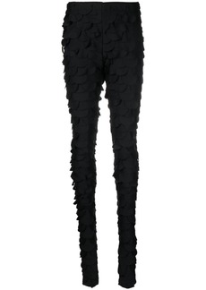 Comme des Garçons layered skinny trousers