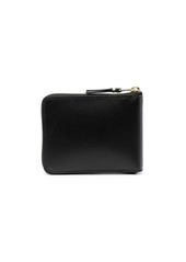 Comme des Garçons leather zip-around wallet