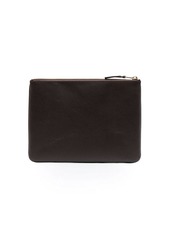 Comme des Garçons leather zip pouch