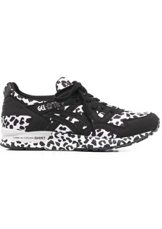 Comme des Garçons leopard-print lace-up sneakers