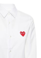 Comme des Garçons Logo Cotton Shirt