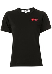 Comme des Garçons logo embroidered crew neck T-shirt