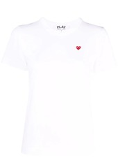 Comme des Garçons logo-patch cotton T-shirt