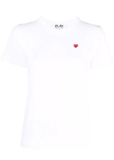 Comme des Garçons logo-patch cotton T-shirt