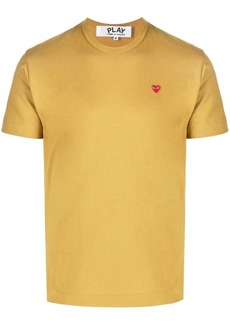 Comme des Garçons logo-patch short-sleeve T-shirt