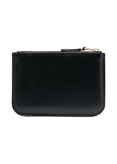 Comme des Garçons logo-print calf-leather wallet