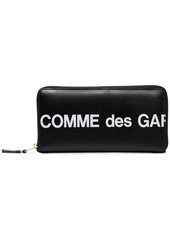 Comme des Garçons logo-print continental wallet