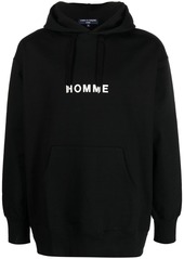 Comme des Garçons logo-print hoodie