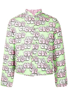 Comme des Garçons logo-print padded jacket