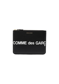 Comme des Garçons logo print pouch