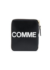 Comme des Garçons logo-print zip-fastening wallet