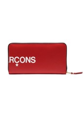 Comme des Garçons logo-print continental wallet