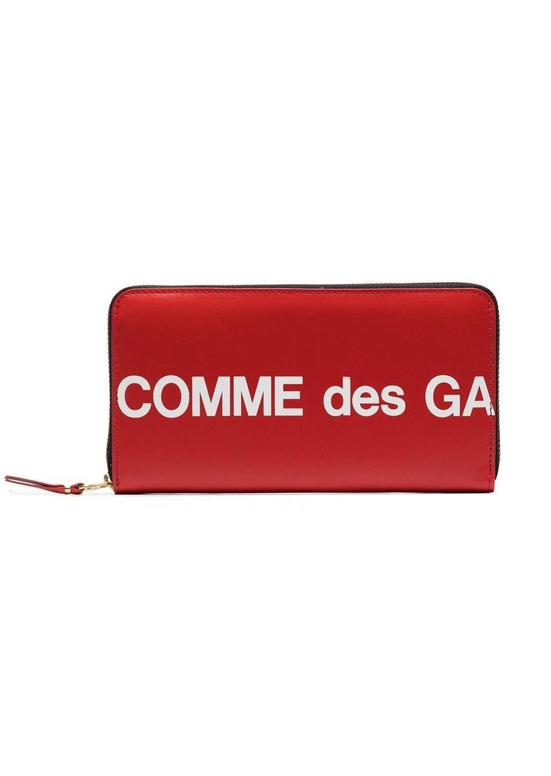 Comme des Garçons logo-print continental wallet