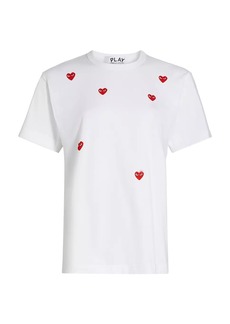 Comme des Garçons Many Hearts Cotton T-Shirt