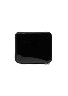 Comme des Garçons patent leather zipped wallet