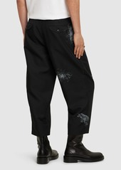 Comme des Garçons Pleated Printed Twill Pants