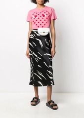 Comme des Garçons polk-dot heat print T-shirt