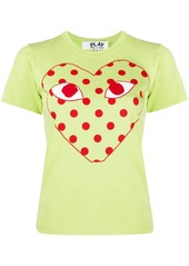 Comme des Garçons polk-dot heat print T-shirt