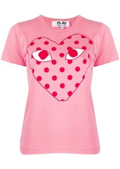 Comme des Garçons polk-dot heat print T-shirt