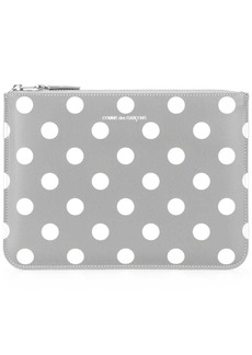 Comme des Garçons polka dot coin purse