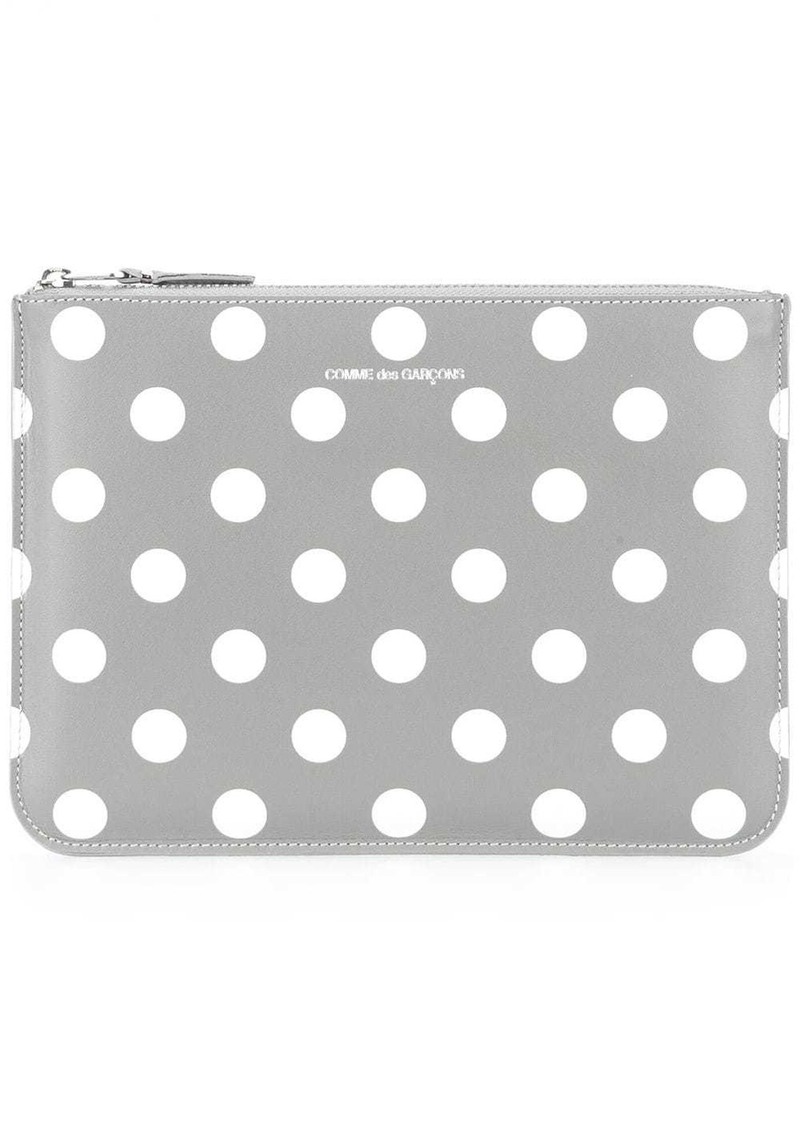 Comme des Garçons polka dot coin purse