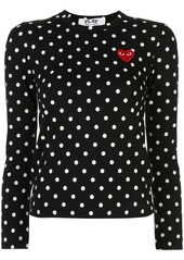 Comme des Garçons polka dot T-shirt