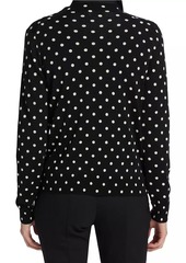 Comme des Garçons Polka Dot Wool Knit Sweater