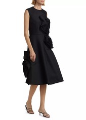 Comme des Garçons Rosette Sleeveless Cocktail Dress