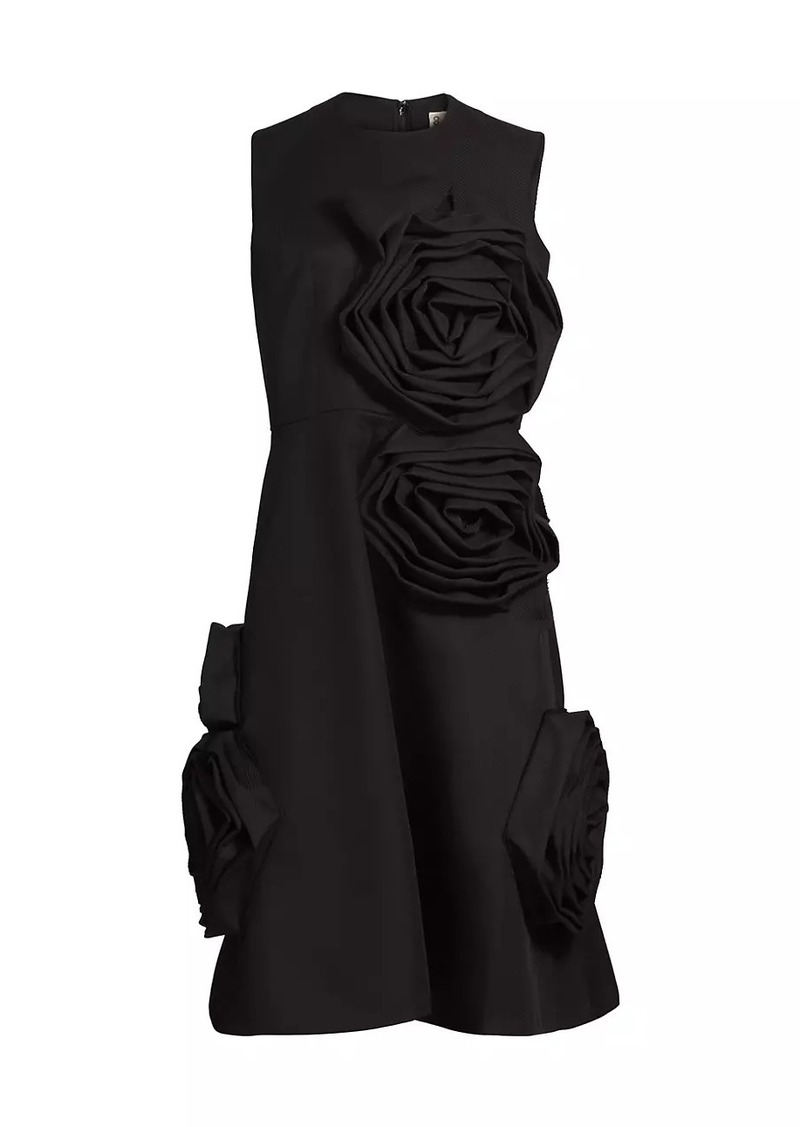 Comme des Garçons Rosette Sleeveless Cocktail Dress