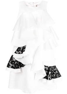 Comme des Garçons ruffle-detailing sleeveless dress