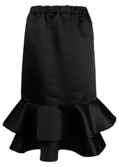 Comme des Garçons ruffled midi skirt