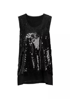 Comme des Garçons Sequin Tank Top