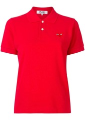 Comme des Garçons signature piqué polo shirt