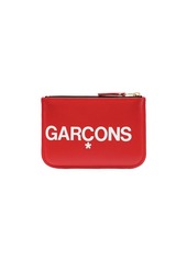 Comme des Garçons small logo-print pouch