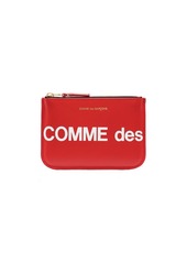 Comme des Garçons small logo-print pouch