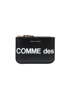 Comme des Garçons small logo-print pouch