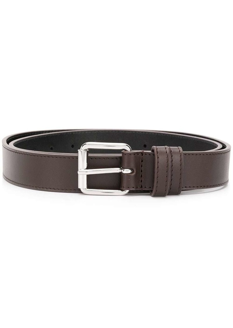 Comme des Garçons square-tip leather belt